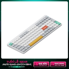 Bàn phím cơ không dây Nuphy Air96 V2 Ionic White RGB Hotswap (Nuphy Sw)