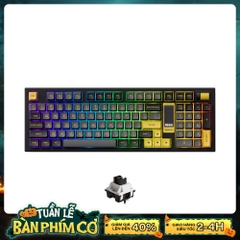Bàn phím cơ không dây AKKO 5098B Black Gold LCD Screen RGB Hotswap (AKKO Sw)