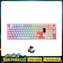 Bàn phím cơ không dây AKKO 5098B Prunus Lannesiana LCD Screen RGB Hotswap (AKKO Sw)