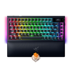 Bàn phím cơ không dây Razer Blackwidow V4 Pro 75% LCD RGB Wireless Hotswap (Razer Sw)