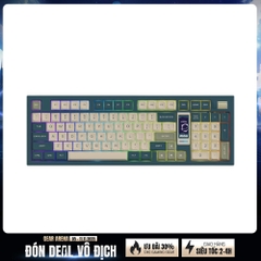 Bàn phím cơ không dây AKKO 5098B Ink Green LCD Screen RGB Hotswap (Kailh Sw)