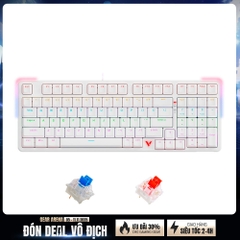Bàn phím cơ Rapoo V500 Pro-98 2024 White Edition Multi Led (Rapoo Sw)