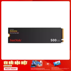 SSD SanDisk Extreme 500GB M.2 PCIe Gen4 x4 NVMe SDSSDX3N-500G-G26