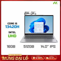 Laptop Lenovo Thinkbook 14 G6 IRL 21KG00RDVN (i5-13420H, UHD Graphics, RAM 16GB DDR5, SSD 512GB, 14 Inch IPS WUXGA 60Hz,Win11)