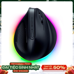 Chuột không dây Razer Pro Click V2 Vertical Ergonomic AI Prompt Master RZ01-05250100-R3M1
