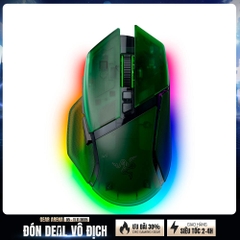 Chuột Gaming không dây Razer Basilisk V3 Pro 35K Phantom Green Edition RZ01-05240300-R3A1