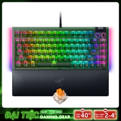 Bàn phím cơ Razer BlackWidow V4 75% Phantom Green Edition RGB Hotswap Razer Switch Orange RZ03-05003300-R3M1