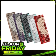 Bàn phím cơ không dây Evoworks Evo 80 RGB Hotswap (Keygeek Oat Sw)