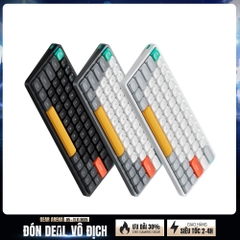 Bàn phím cơ không dây Nuphy Air60 V2 RGB Hotswap (Nuphy Sw)