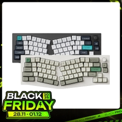 Bàn phím cơ không dây Alice Keychron Q8 Max RGB Hotswap (Gateron Sw)