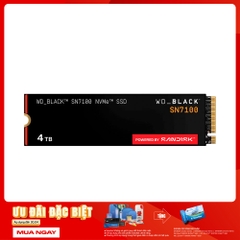 SSD WD Black SN7100 4TB PCIe Gen4 x4 NVMe M.2 WDS400T4X0E