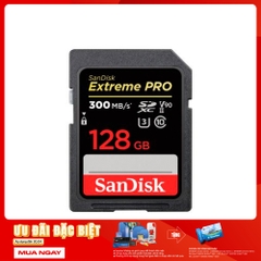 Thẻ nhớ SDXC SanDisk Extreme Pro UHS-II V90 128GB 300MB/s SDSDXDM-128G-GN4IH