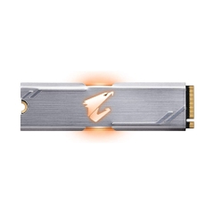 SSD Gigabyte Aorus 512GB RGB PCIe Gen3 x4 NVMe M.2 GP-ASM2NE2512GTTDR