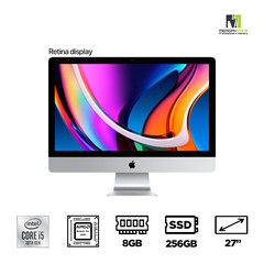 Apple iMac 27 Inch 2020 MXWT2SA/A (i5 Gen 10th, Radeon Pro 5300 4GB, Ram 8GB, SSD 256GB, 27 Inch Retina 5K)