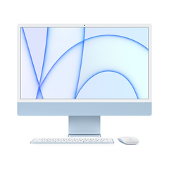 Apple iMac M1 24 Inch 2021 (Apple M1, 8-Cores GPU, Ram 8GB, SSD 256GB, 24 Inch Retina 4.5K)
