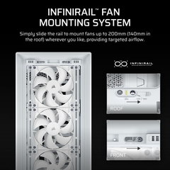 Case máy tính Corsair FRAME 5000D RS Airflow White CC-9011308-WW