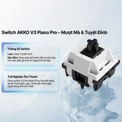 Bàn phím cơ AKKO 5075 V3 Multi Mode RGB Hotswap (AKKO Sw)