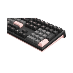 Bàn phím cơ AKKO MonsGeek MG108 RGB Black & Pink (Akko Sw V3)