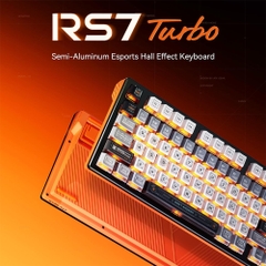 Bàn phím cơ ATK RS7 Turbo HE RGB Hotswap Rapid Trigger (Magnetic Switch)
