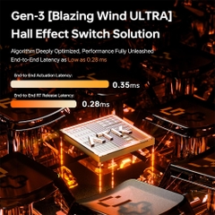 Bàn phím cơ ATK RS7 Turbo HE RGB Hotswap Rapid Trigger (Magnetic Switch)