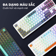 Bàn phím cơ AULA F87 RGB Hotswap (Leobog Sw)