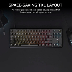 Bàn phím cơ Corsair K70 Core TKL RGB (Corsair MLX Sw) CH-911911E-NA