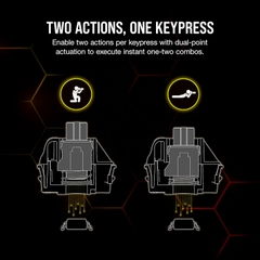 Bàn phím cơ Corsair K70 MAX RGB MGX Sw CH-910961G-NA