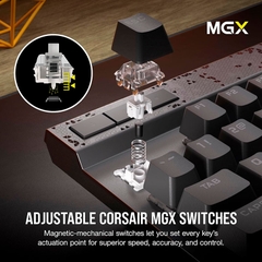 Bàn phím cơ Corsair K70 MAX RGB MGX Sw CH-910961G-NA
