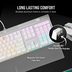 Bàn phím cơ Corsair K70 RGB Pro White CORSAIR OPX CH-910951A-NA
