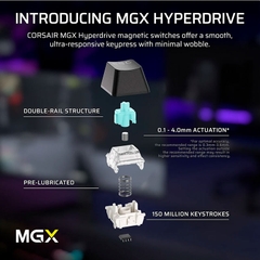 Bàn phím cơ Corsair Makr Pro 75 HE RGB Hotswap SOCD (Corsair MGX Sw)