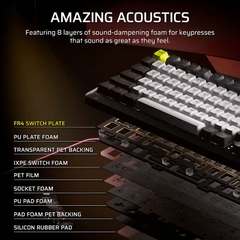 Bàn phím cơ Corsair Makr Pro 75 HE RGB Hotswap SOCD (Corsair MGX Sw)