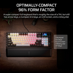 Bàn phím cơ Corsair Vanguard 96 Dual Tone RGB Hotswap SOCD (Corsair MLX Sw)