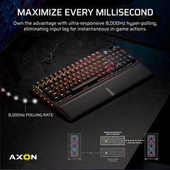 Bàn phím cơ Corsair Vanguard Pro 96 HE RGB Hotswap SOCD (Corsair MGX Sw)