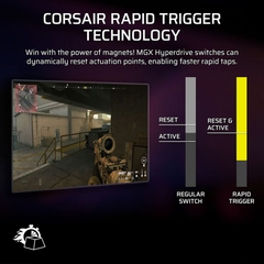 Bàn phím cơ Corsair Vanguard Pro 96 HE RGB Hotswap SOCD (Corsair MGX Sw)