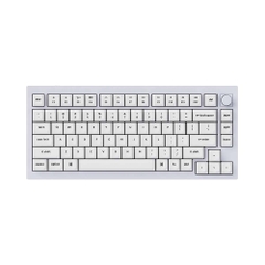 Bàn phím cơ Keychron Q1 version 2 Full Assembled Knob Shell White Gateron G Pro Red Q1-P1