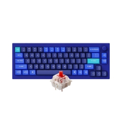 Bàn phím cơ Keychron Q2 Full Assembled Knob Navy Blue Gateron G Pro Red Q2-O1