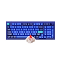 Bàn phím cơ Keychron Q5 Full Assembled Knob Navy Blue Gateron G Pro Red Q5-O1