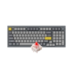 Bàn phím cơ Keychron Q5 Full Assembled Knob Silver Grey Gateron G Pro Red Q5-N1