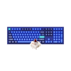 Bàn phím cơ Keychron Q6 Full Assembled Knob Navy Blue Gateron G Pro Brown Q6-O3