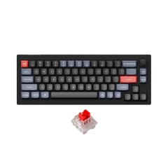 Bàn phím cơ Keychron V2 Full Assembled Knob Carbon Black Led RGB HotSwap Keychron K Pro Switch Red / Blue / Brown