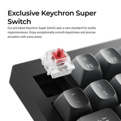 Bàn phím cơ Keychron V3 8K QMK RGB Hotswap (Keychron Sw)