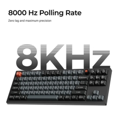 Bàn phím cơ Keychron V3 8K QMK RGB Hotswap (Keychron Sw)