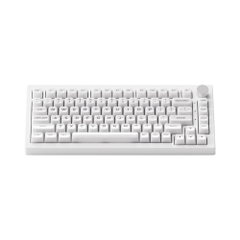 Bàn phím cơ không dây AKKO 5075B Plus White Transparent ASA RGB Hotswap (AKKO Sw)
