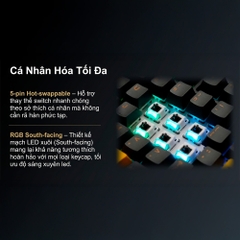 Bàn phím cơ không dây AKKO 5087 V3 RGB Hotswap (AKKO Sw)