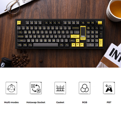 Bàn phím cơ không dây AKKO 5098B LCD Screen RGB Hotswap (AKKO Sw)