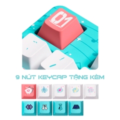 Bàn phím cơ không dây AKKO 5108B Plus Hatsune Miku RGB Hotswap (AKKO Sw)