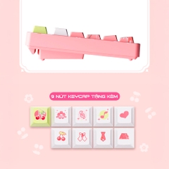 Bàn phím cơ không dây AKKO 5108B Plus Sakura Miku RGB Hotswap (AKKO Sw)