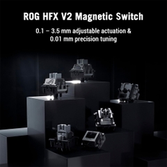 Bàn phím cơ không dây ASUS ROG Azoth 96 HE Lite (ROG HFX V2 Sw)
