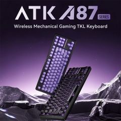 Bàn phím cơ không dây ATK A87 Pro RGB Hotswap