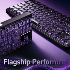 Bàn phím cơ không dây ATK A87 Pro RGB Hotswap
